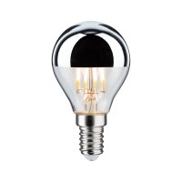 Paulmann LED Retro-kapka 4,8W E14 st��brn� vrchl�k tepl� b�l� stm�vateln� 286.67 P 28667