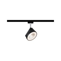 PAULMANN URail LED-spot Arena 14 W �ern� mat/chrom 2700K kov/um�l� hmota stm�vateln� 969.24