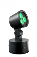 Deko-Light podlahov� a n�st�nn� a stropn� sv�tidlo Colt 8W RGBWW 24V DC 8,60 W 3000 K 389 lm 66 �erno�ed� RAL 7021 732127