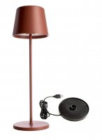 Deko-Light nabíjecí svítidlo - sada Canis terakota + nabíjecí základna 620196 Deko-Light nabíjecí svítidlo - sada Canis terakota + nabíjecí základna 620196