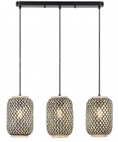 Rabalux z�v�sn� sv�tidlo Adalla E27 3x MAX 40W matn� �ern� 72093