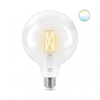 LED ��rovka WiZ Tunable White Filament 8718699786717 E27 G125 6,7-60W 806lm 2700-6500K, stm�vateln�