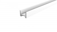 Light Impressions Reprofil dr�kov� profil, U-vysok� AU-10-12 b�l� lakovan� 3000 mm 970285