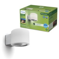 Philips Otis UltraEfficient venkovn� n�st�nn� LED sv�tidlo 4,3W 800lm 2700K IP44, nerezov�