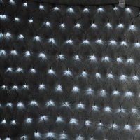 ACA Lighting 240 FLASH LED s�, CW, 220-240V, IP44, 200x150cm, zelen� kabel X08240214