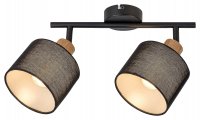 Rabalux bodové svítidlo Miguel E14 2x MAX 40W dub 3245 Rabalux bodové svítidlo Miguel E14 2x MAX 40W dub 3245