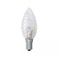 NBB CLASSIC ES 28W B35 230-240V E14 TWISTED CLEAR 300300128