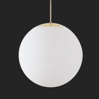 OSMONT ADR62120 ADRIA P5 HP z�v�sn� sklen�n� sv�tidlo mosaz le�t�n� / b�l� IP40 3000 K 65W LED