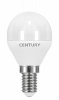 CENTURY LED MINI GLOBE ONDA 6W E14 4000K 510Lm 200d 45x81mm IP20 CEN ONH1G-061440