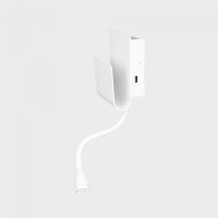 KOHL-Lighting PIXY n�st�nn� sv�tidlo 120X70 mm b�l� 7+3 W CRI >80 3000K Non-Dimm