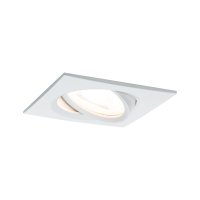 PAULMANN Vestavn� sv�tidlo LED Nova hranat� 1x6,5W GU10 b�l� mat v�klopn� 3-krokov�-stm�vateln� 934.71 P 93471