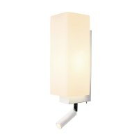 BIG WHITE QUADRASS SPOT Indoor n�st�nn� sv�tidlo s LED Spotem a obj�mkou E27, b�l� 1003429