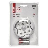 EMOS LED no�n� sv�tlo P3310K s pohybov�m �idlem na 3x AA P3310K