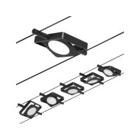 PAULMANN LED lankov� syst�m MacLED z�kladn� sada 5x4,5W 3000K 230/12V �ern� mat/chrom