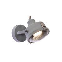 ACA Lighting bodov� sv�tidlo n�st�nn� 1XGU10 �ed� kovov� D12X19CM MORFEAS AR1721W19G
