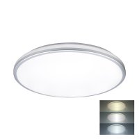 Solight LED osv�tlen� s ochranou proti vlhkosti, IP54, 24W, 2150lm, 3CCT, 38cm WO797