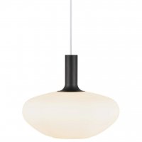 NORDLUX závěsné svítídlo Alton 35 60W E27 černá / mosaz opál 48973001 NORDLUX závěsné svítídlo Alton 35 60W E27 černá / mosaz opál 48973001