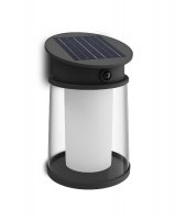 Philips Juda UltraEfficient sol�rn� LED sv�tidlo se senzorem 3,2W 500lm 4000K IP44 kulat�, �ern�