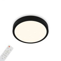 BRILONER CCT LED p�isazen� sv�tidlo pr. 28 cm, 18 W, 2000 lm, �ern� BRILO 3701-015