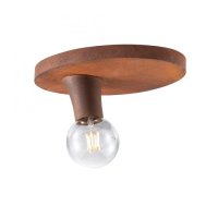 LEUCHTEN DIRECT Stropn� sv�tidlo, barva rzi, rustik�ln�, ov�ln�, vintage LD 14777-48