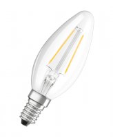 LEDVANCE LED Classic B 25 Filament 2.5W 827 Clear E14 4099854482724