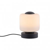 PAUL NEUHAUS LED stolní lampa antracit, kruhová, dotykový stmívač, nadčasový design 3000K PAUL NEUHAUS LED stolní lampa antracit, kruhová, dotykový stmívač, nadčasový design 3000K