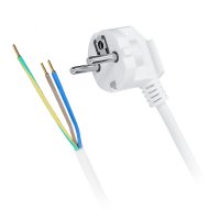 Solight flexo ���ra, 3x 1mm2, b�l�, 5m PF02