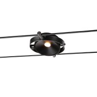 BIG WHITE DURNO sv�tidlo s lanem pro n�zkonap�ov� lanov� syst�m TENSEO, 2700K, �ern� 1002861