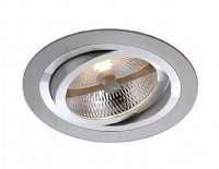 BPM Vestavn� sv�tidlo Aluminio Plata, kart��.hlin�k 9LEDx3W, 230V 4804 3071LED.D40.3K