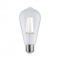PAULMANN Eco-Line Filament 230V LED žárovka ST64 E27 4W 4000K čirá PAULMANN Eco-Line Filament 230V LED žárovka ST64 E27 4W 4000K čirá