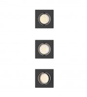 Philips Peridot Rec Kit Sq zapu�t�n� sv�tidlo hranat� 7W, AC 220-240, IP20, (3 ks), �ern�