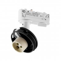 Deko-Light 1-f�zov� kolejnicov� syst�m bodov� sv�tidlo - Can z�kladna, 1x max. 7,5 W, GU10, b�l� 707249