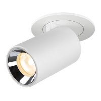 BIG WHITE (SLV) NUMINOS PROJECTOR XS stropn� z�pustn� sv�tidlo, 3000 K, 20d, v�lcov�, b�l�/chrom 1006896