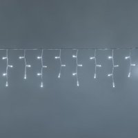 XmasKing LED kr�pn�k 3,2x0,4m 56 SUPER LED propojiteln� PROFI 2-pin venkovn�,studen� b�l� rampouchy