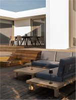 NOVA LUCE venkovn� stoln� lampa SEINA �ern� hlin�k a akryl LED 2W 2700K 5V DC IP54 vyp�na� na t�le nab�jec� s PG z�kladnou nebo b�l�m USB C kabelem 9223406