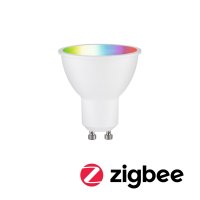 PAULMANN Standard 230V Smart Home Zigbee 3.0 LED reflektor GU10 4,8W RGBW+ stm�vateln� b�l� mat