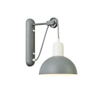 ACA Lighting nástěnné svítidlo 1XE14 šedá/bílý kov 27X18X32CM CEZANNE EG5791W26G ACA Lighting nástěnné svítidlo 1XE14 šedá/bílý kov 27X18X32CM CEZANNE EG5791W26G