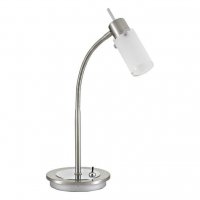 PAUL NEUHAUS LED stoln� lampa, sv�tidlo na �ten�, ocel, jednoduch� 3000K LD 11935-55