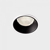 KOHL-Lighting VERSUS zapu�t�n� sv�tidlo s r�me�kem pr. 73 mm b�l�-�ern� 38� 10 W CRI >80 4000K Non-Dimm