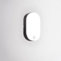 CENTURY Venkovn� n�st�nn� LED sv�tidlo OASI CCT 14W 3000/4000/6500K IP54 �ern� pohybov� �idlo