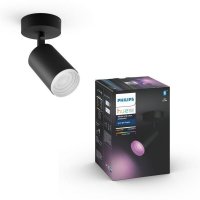 Philips Hue 50631/30/P7 Hue WACA Fugato bodov� LED sv�tidlo GU10 5,7W 350lm 2000-6500K RGB IP20 �ern�
