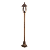 ACA Lighting 6S plastov� venkovn� stojac� lampa rezav� 100cm E27 IP44 PLGQ5R