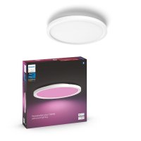 Philips HUE Hue WACA Surimu přisazený LED panel 1x40W 2850lm 2000-6500K RGB IP20 39cm kulatý bílý Philips HUE Hue WACA Surimu přisazený LED panel 1x40W 2850lm 2000-6500K RGB IP20 39cm kulatý bílý