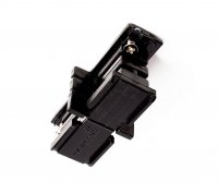 Deko-Light kolejnicov� syst�m 3-f�zov� 230V D Line mechanick� spojka �ern� RAL 9011 66,4 710020