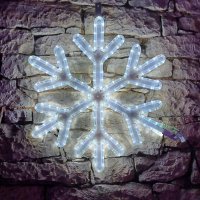 DecoLED LED sv�teln� vlo�ka VII, z�v�sn� 3D tisk, pr. 66 cm, FLASH, ledov� b�l�, IP67