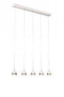 LED Závěsné svítidlo AZzardo Dalmatia 5 white AZ2848 25W 1500lm 3000K IP20 80cm bílé LED Závěsné svítidlo AZzardo Dalmatia 5 white AZ2848 25W 1500lm 3000K IP20 80cm bílé