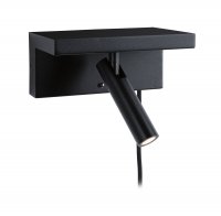 PAULMANN LED n�st�nn� sv�tidlo 3-krokov�-stm�vateln� Jerik USB C 3000K 230V 2,4W stm�vateln� �ern� mat