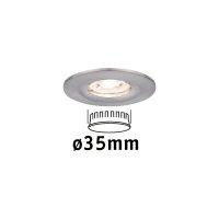 PAULMANN LED vestavn� sv�tidlo Nova mini nev�klopn� IP44 1x4W 2700K kov kart��ovan� 230V 943.00