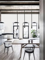 NOVA LUCE z�v�sn� sv�tidlo GOCCIO �ern� hlin�k a ocel �ern� kabel LED 5x7W 230V 3000K IP20 9504001