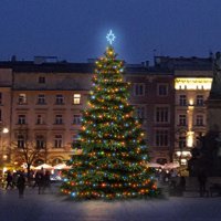 LED světelná sada na stromy vysoké 9-11m, barevná LED světelná sada na stromy vysoké 9-11m, barevná